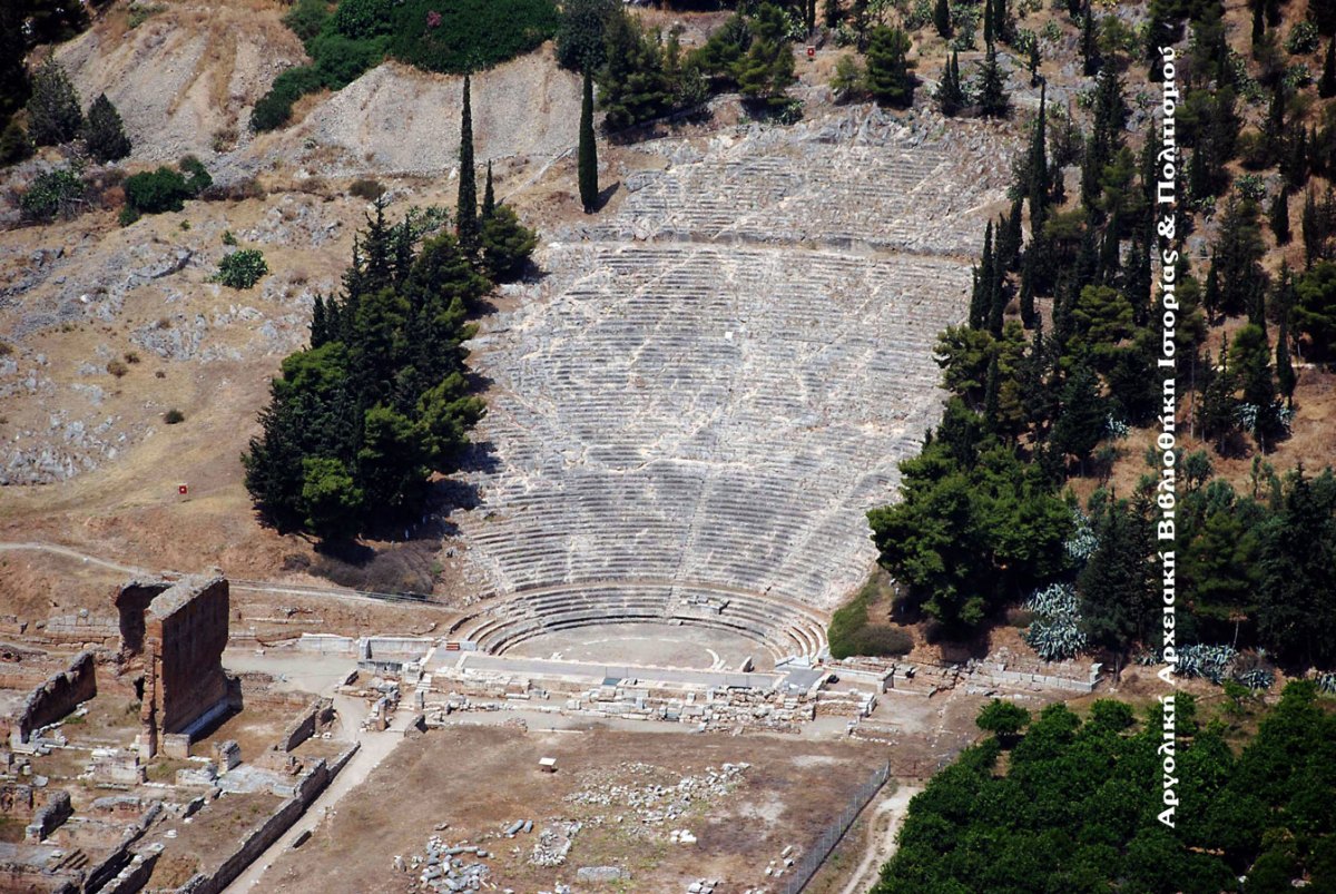Αρχαίο Θέατρο Άργους. Πανοραμική θέα